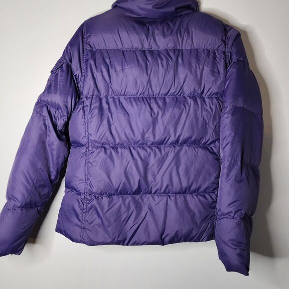 RARE!! VTG LL Bean exclusive medium Purple Button Down Filled - Picture 2 of 8